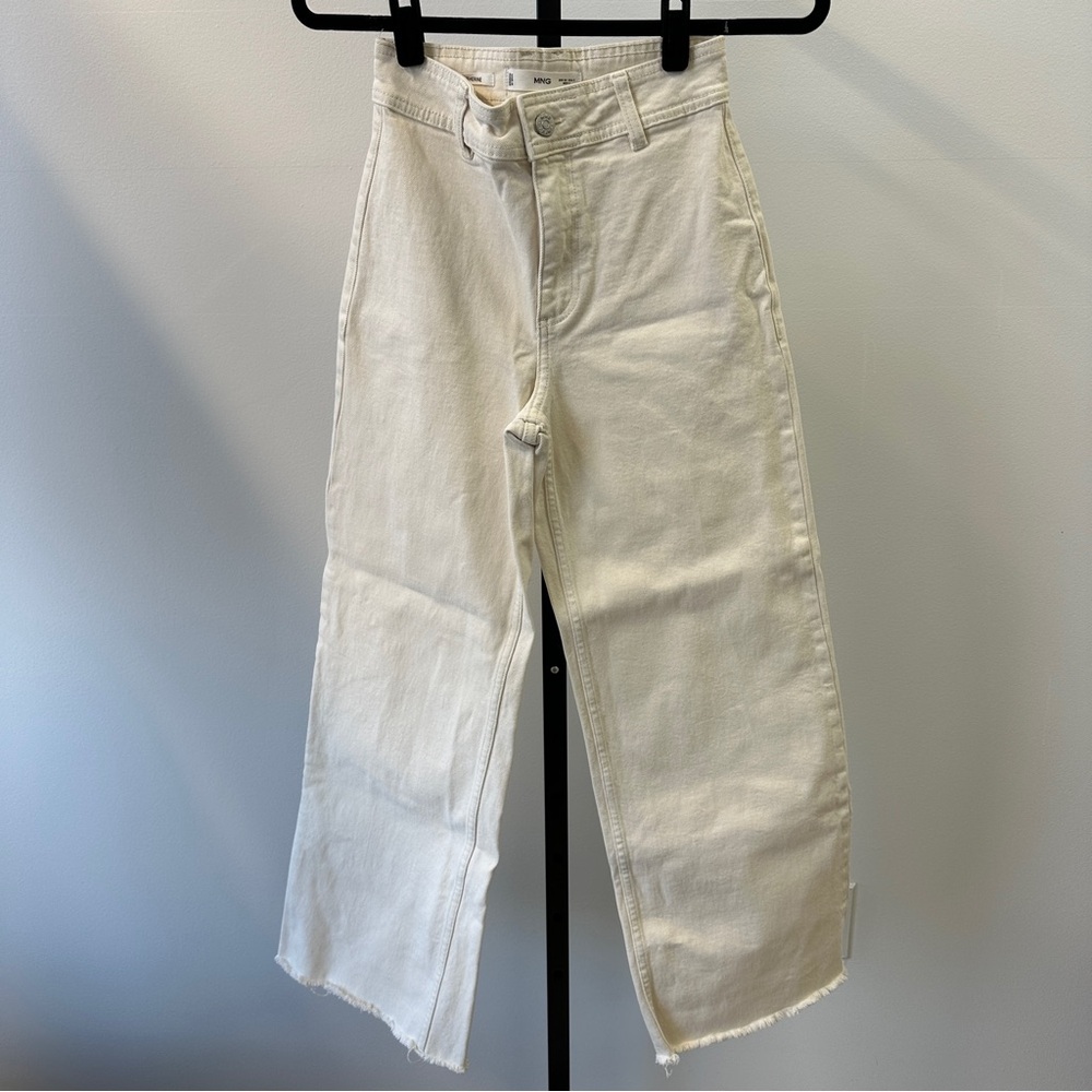 MANGO CATHERIN CULOTTE HIGH-RISE JEANS
SIZE 2